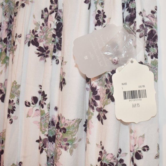 Alter'd State Small Floral Dress with Lace - Picture 2 of 8